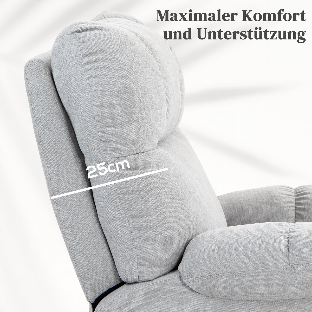 HOMCOM Multifunctionele Massagestoel met Opsta-Functie - afbeelding 2