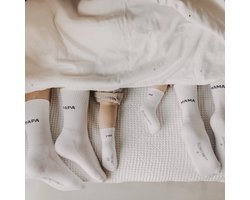 Sokken Papa - Kerstcadeau onder de 25 - Cadeau voor papa - Witte kousen - Origineel cadeau - Babyshower cadeau - Vaderdag - Kerstcadeau