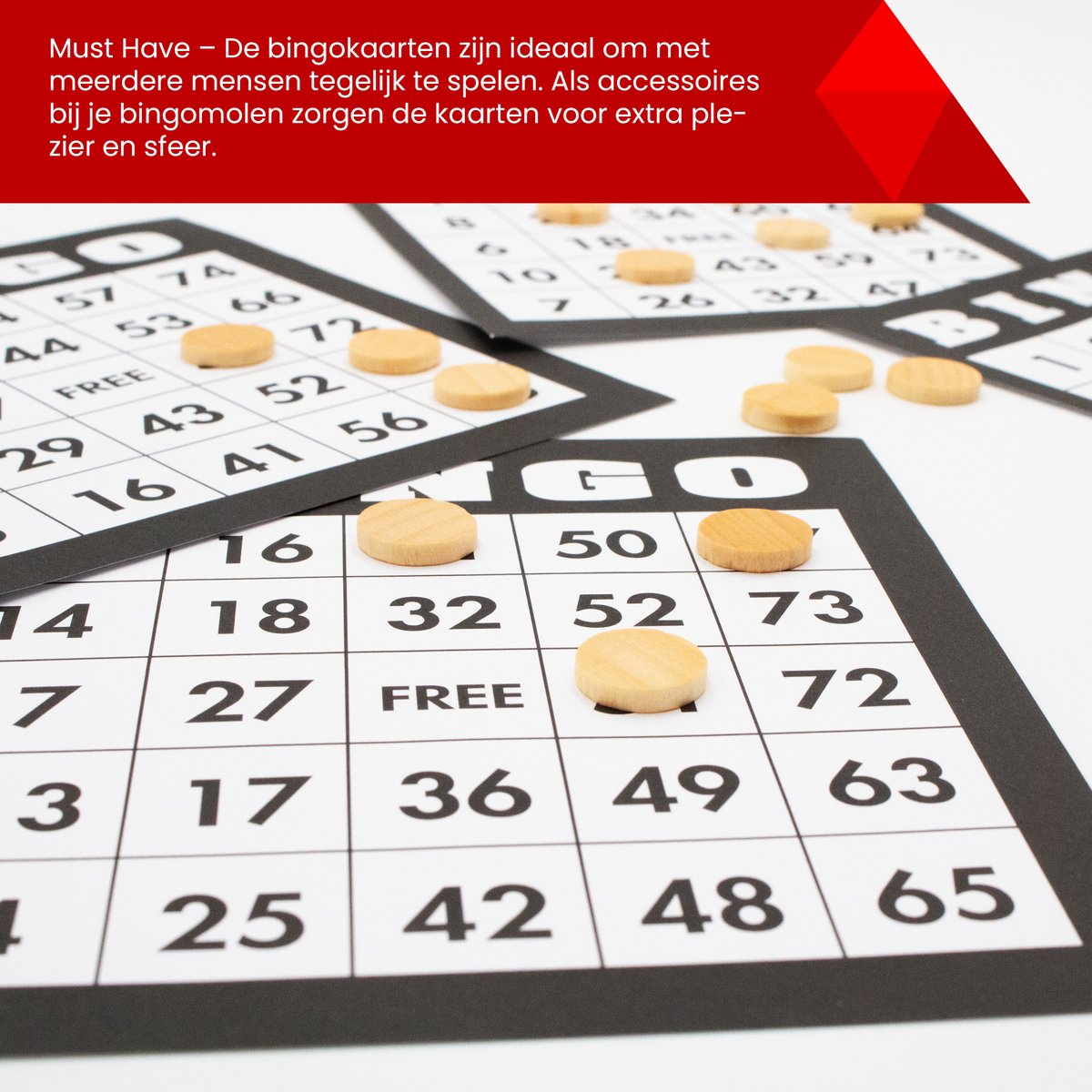 Speelgoed – 500 Cartes De Bingo – Lot De 500 Tickets – Jeu De Société Classique