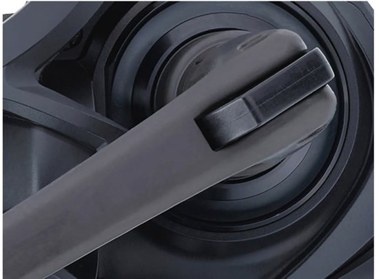 Daiwa 21 Emblem 45 SCW QD SD - Big Pit Molen - Zwart - 645 gr - 4.9:1 lagers - Zwart van Merkloos — afbeelding 2