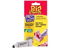 The Big Cheese - Fresh 'N Tasty - Knaagdierbestrijding - Lokstof voor muizen en ratten - 26g
