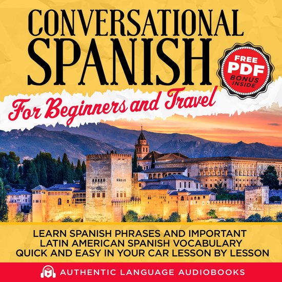 Conversational Spanish for Beginners and Travel - cover