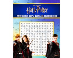 Coloring Book & Word Search- Harry Potter Word Search, Quips, Quotes, and Coloring Book