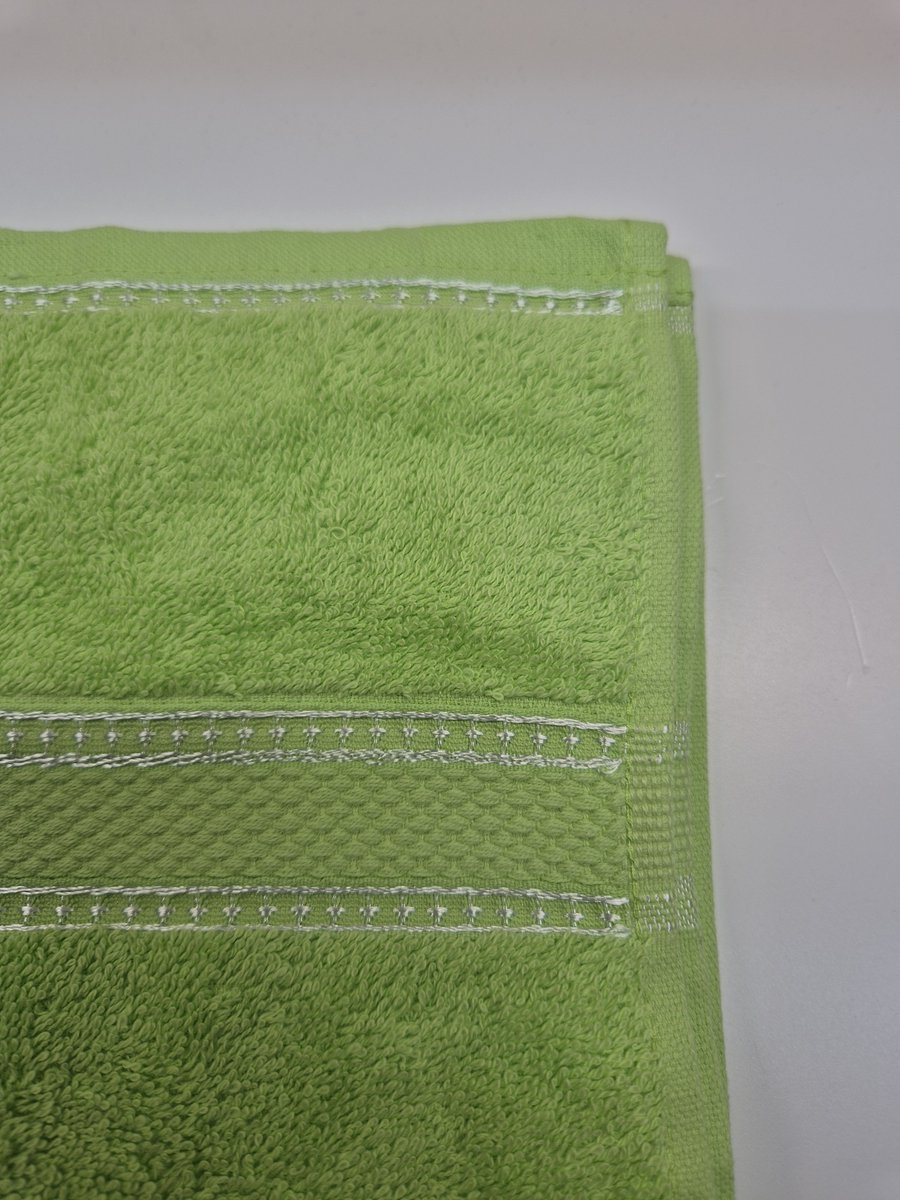 Luxe Gastendoek - Lime - 30 x 50 cm