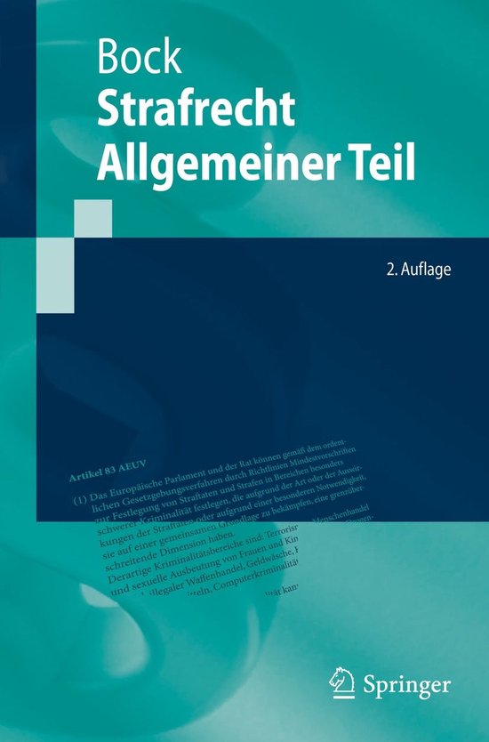 Social Science and Law (German Language) - Strafrecht Allgem ... - cover