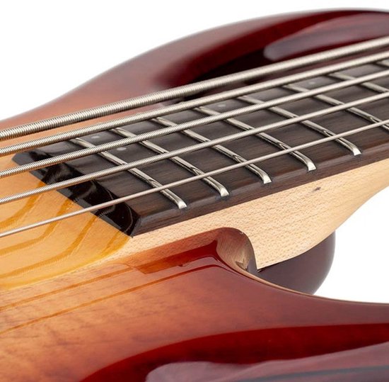 Sire Marcus Miller M7 2nd Gen Alder Brown Sunburst 5-snarige basgitaar