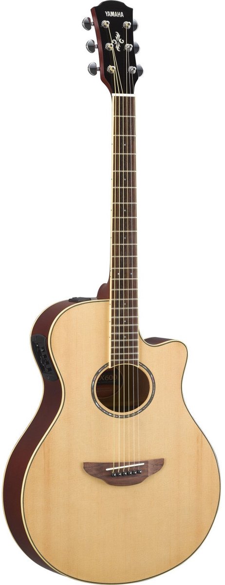 Yamaha APX600 Natural elektrisch-akoestische westerngitaar