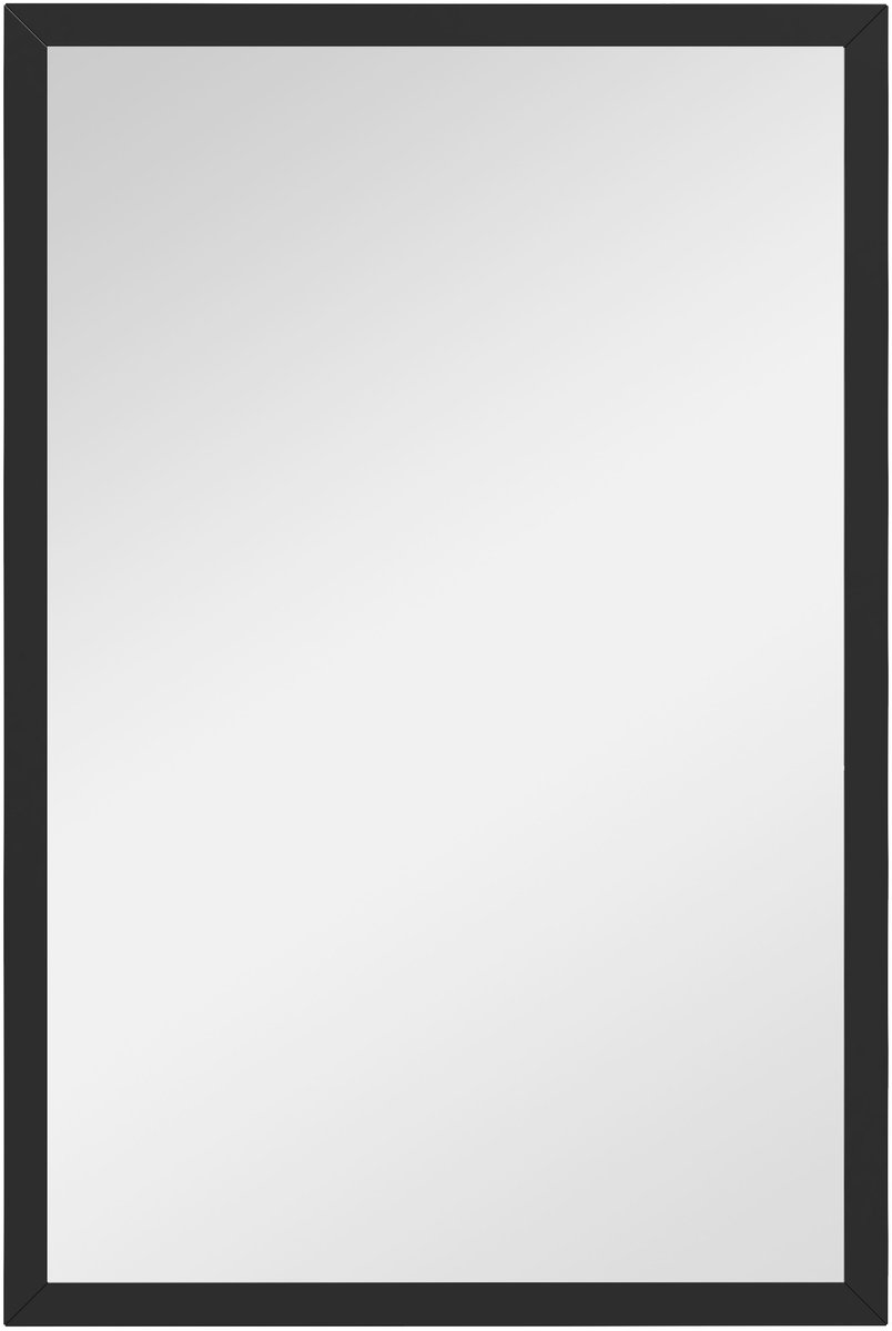 HOMCOM-Wandspiegel-Glas-40x60x2cm-Zwart