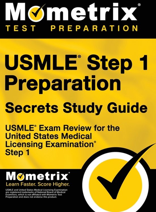 USMLE Step 1 Preparation Secrets Study Guide - cover