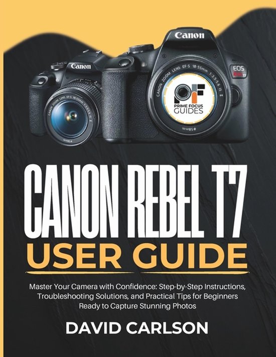 Canon Rebel T7 User Guide - cover