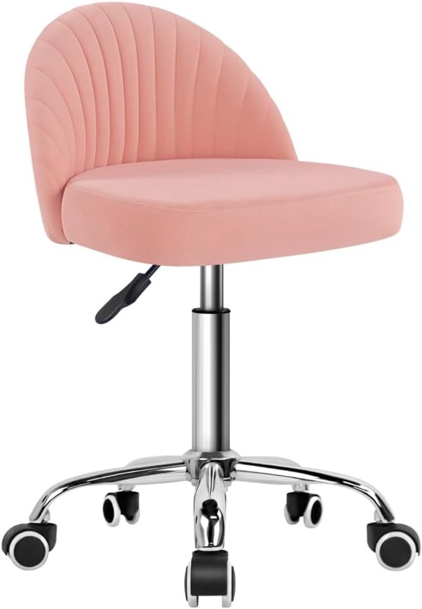 Thuys – Make up Stoel – Kaptafel Kruk – Visagie – Roze