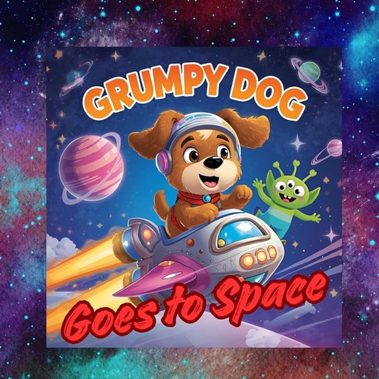 Grumpy Dog Goes to Space | 9798272138347 | Boeken | bol