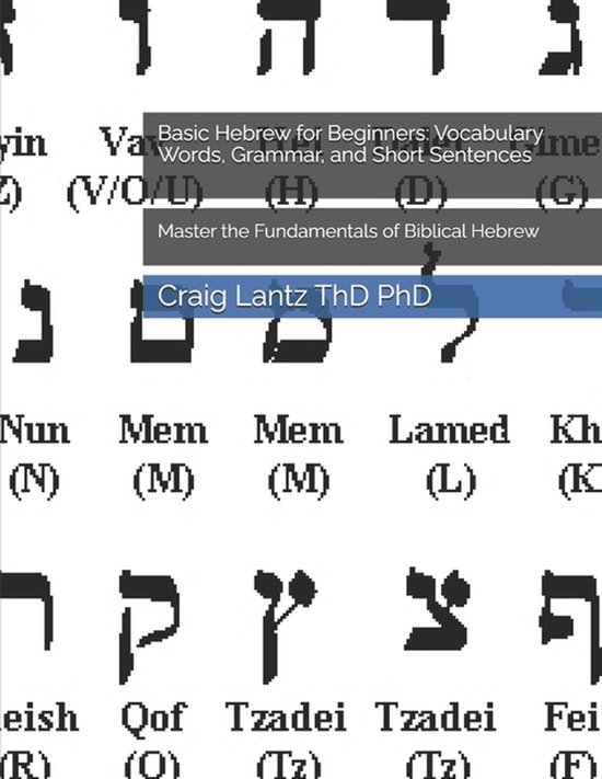 Basic Hebrew for Beginners - cover