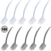 Relaxwonen - 10 afwasborstels - Voordeelpakket - Geryceld plastic