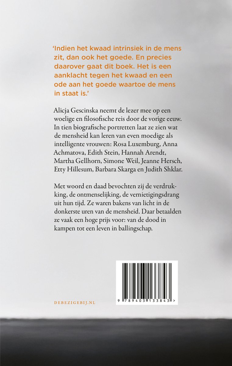 Vrouwen in duistere tijden - back cover