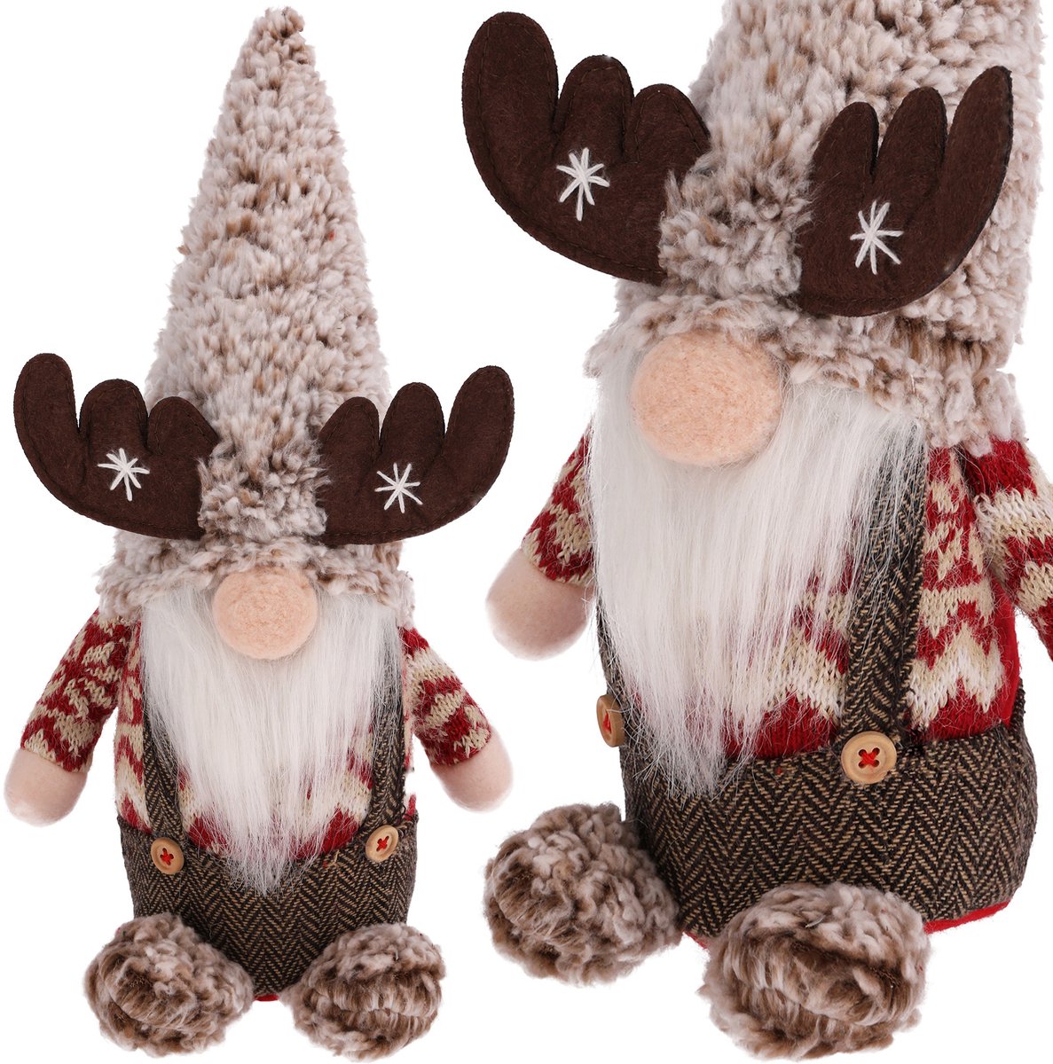 KERSTKABOUTER kerstgnome Santa voor kerst DECORATIE cadeau JUMIhome
