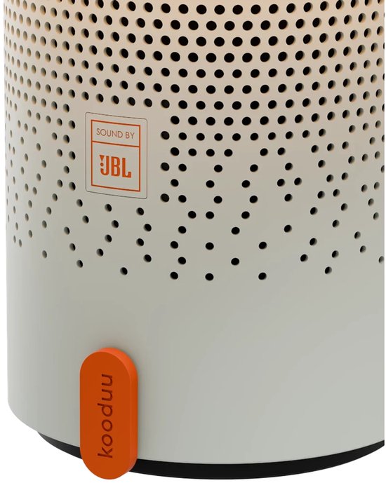 Kooduu Sensa PLAY - Bluetooth Speaker met SOUND BY JBL - Dimbare LED-lamp - Oplaadbare batterij - Inclusief docking station - Kleur Cloudy White van Merkloos — afbeelding 4