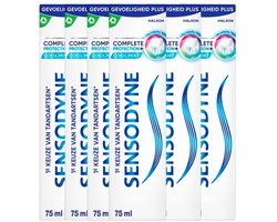 Sensodyne Complete Protection+ Cool Mint – Tandpasta – 6 × 75 ml