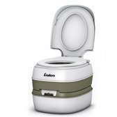 BERGER Campingtoilet | Draagbare toiletemmer | Milieuvriendelijk Compost | Mobiel Toilet | Buiten Toilet | Outdoor Toilet | Draagbaar Toilet | WC voor Camping, Festival, Camper, Caravan | Inhoud 7L