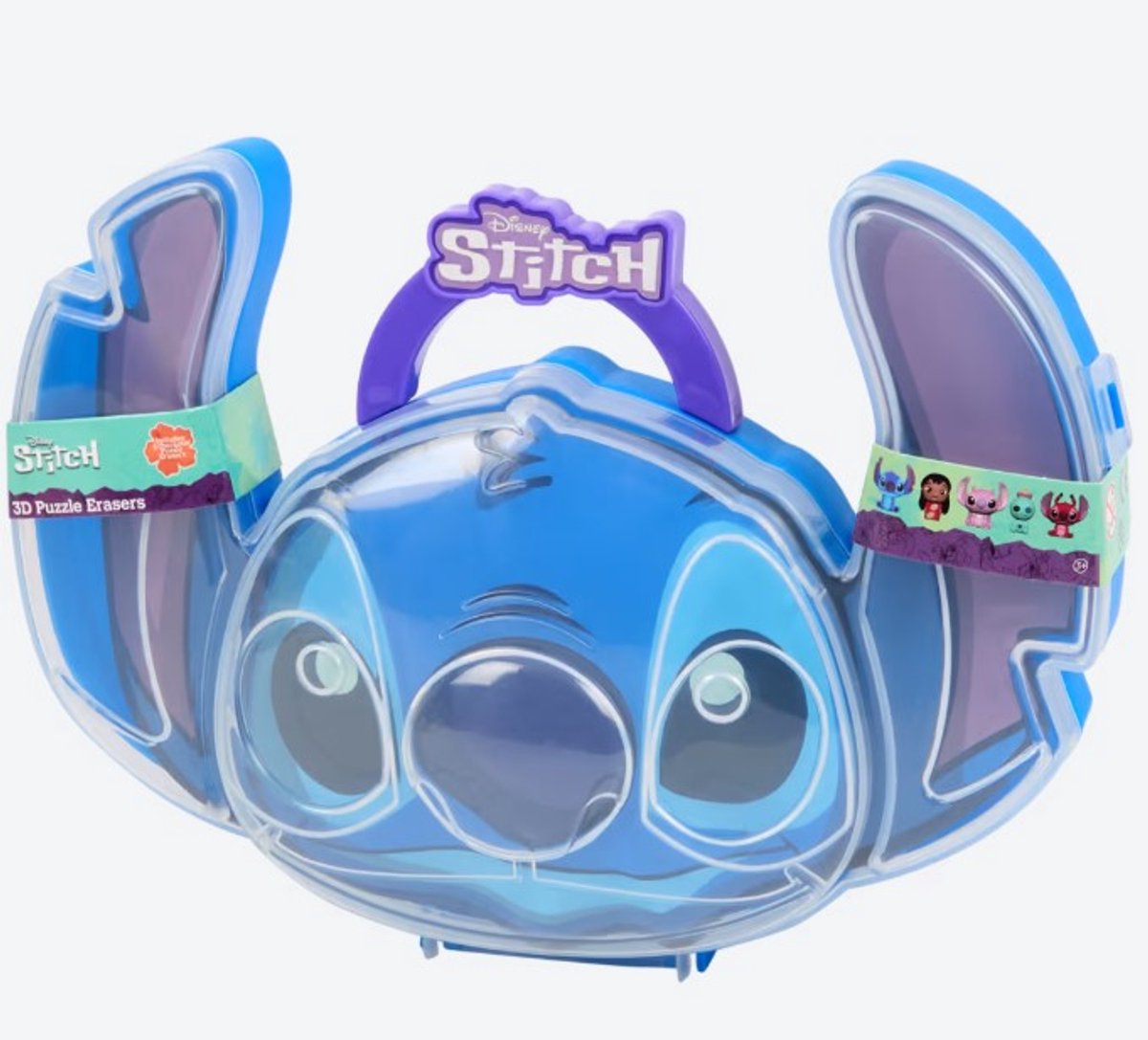 Disney Lilo Stitch 5-Pack Puzzle Palz - Met meeneemkoffer - Schoolspullen - Back to School