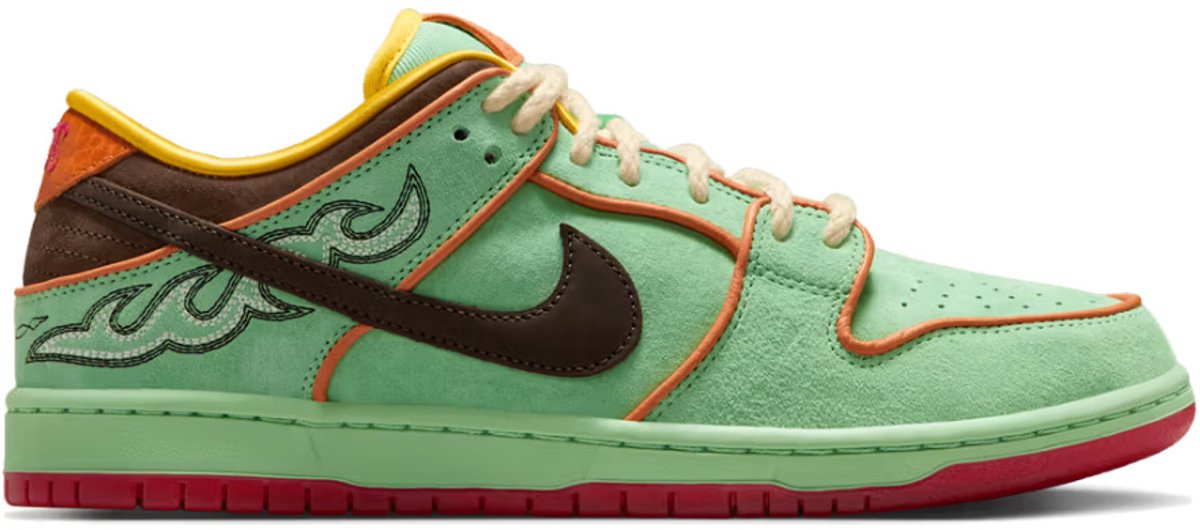Nike SB Dunk Low Rodeo Tourmaline Sneakers Unisex Groen