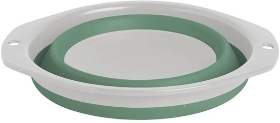 Inklapbare wasbak rond groen — afbeelding 3