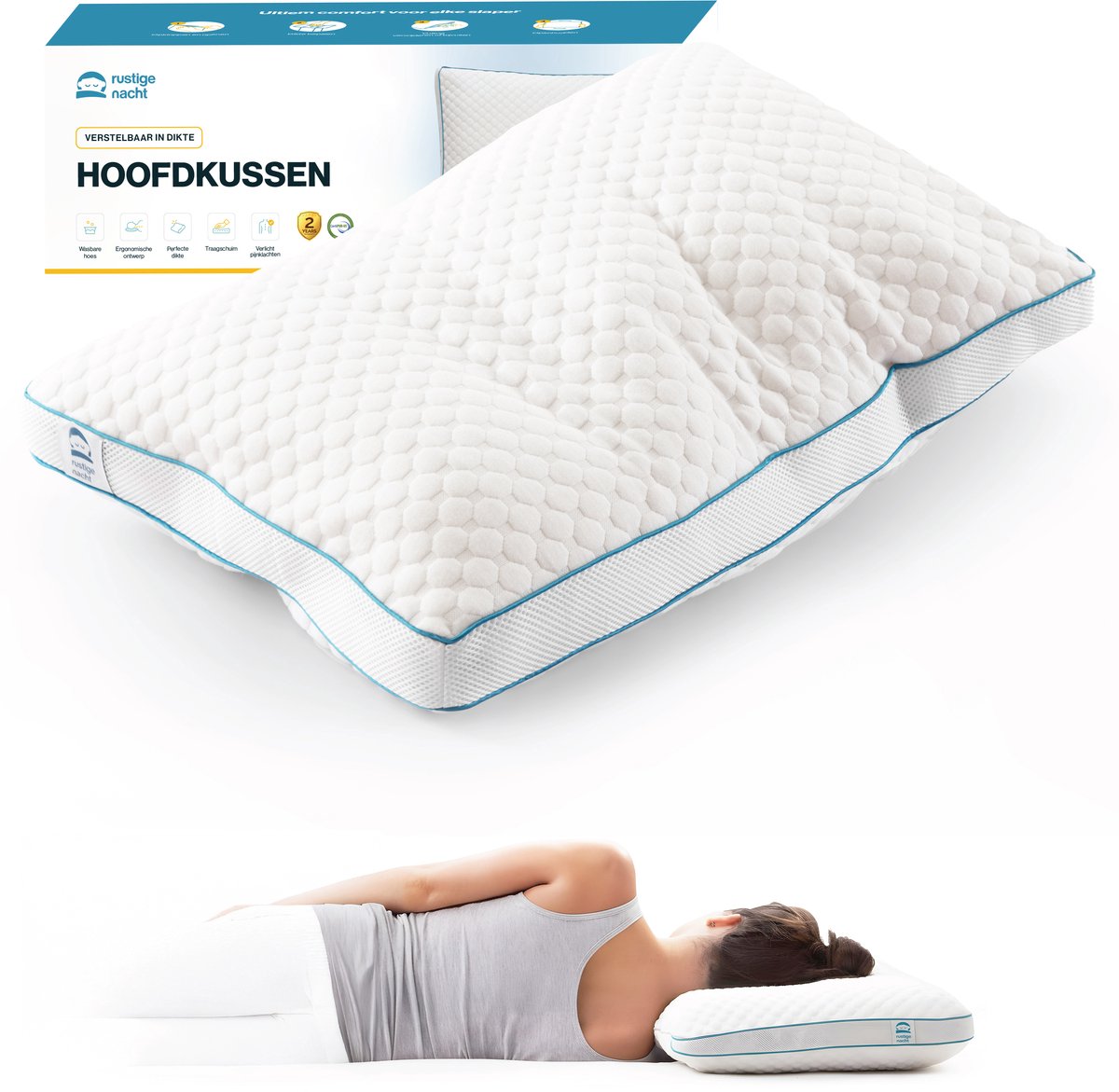 Rustige Nacht Hoofdkussen