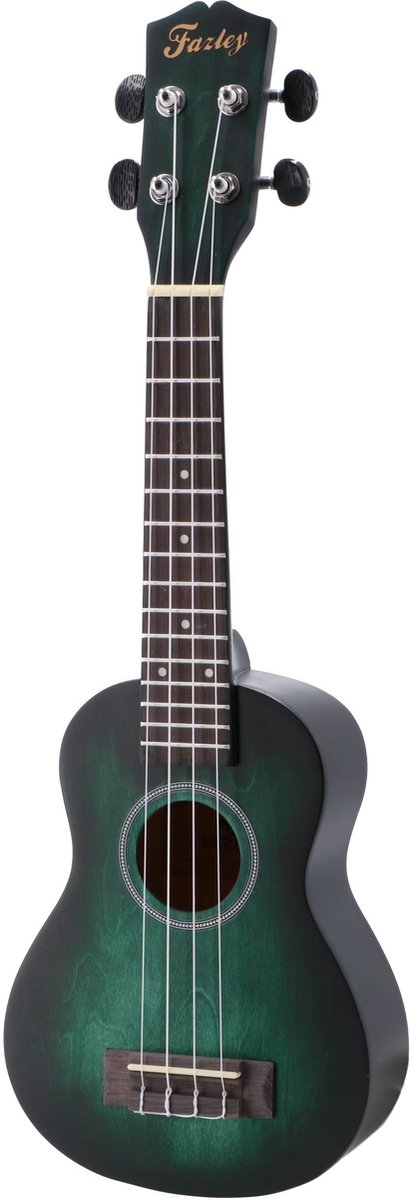 Fazley K5521-COL-G ColourTune sopraan ukelele groen