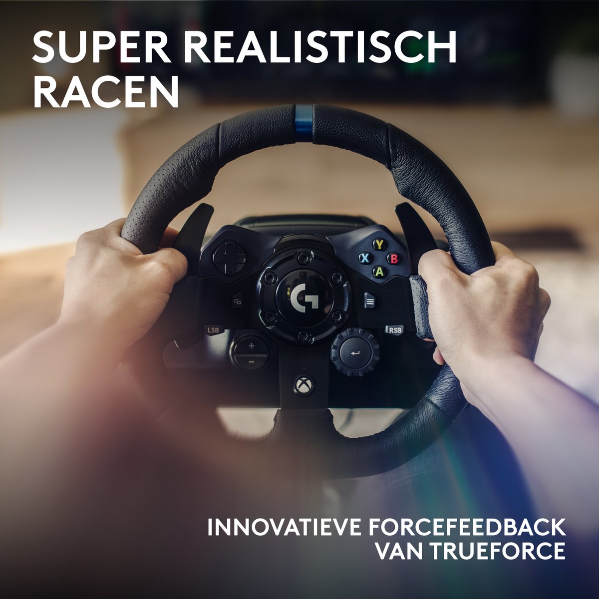 Logitech G Logitech G923 TRUEFORCE - Racestuur en pedalen thumbnail 2