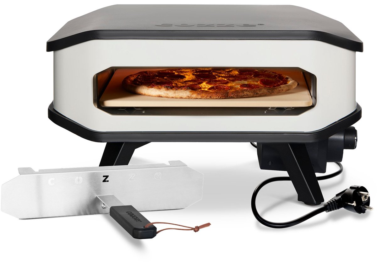 Cozze Pizza Oven - Elektrisch - Zwart / Wit - voor ø 34 cm pizza's