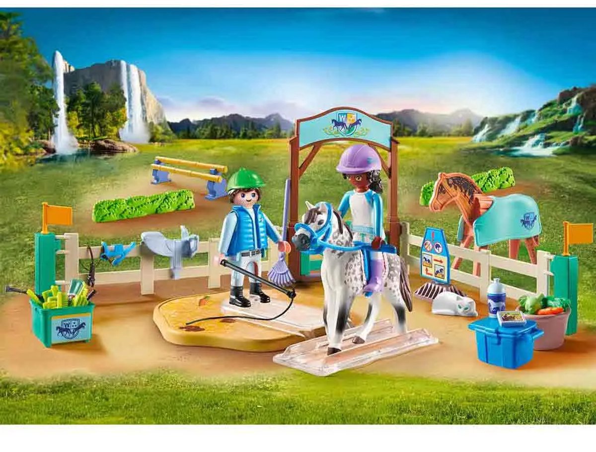 PLAYMOBIL Horses of Waterfall Moderne paardrijschool - 71637 — afbeelding 7