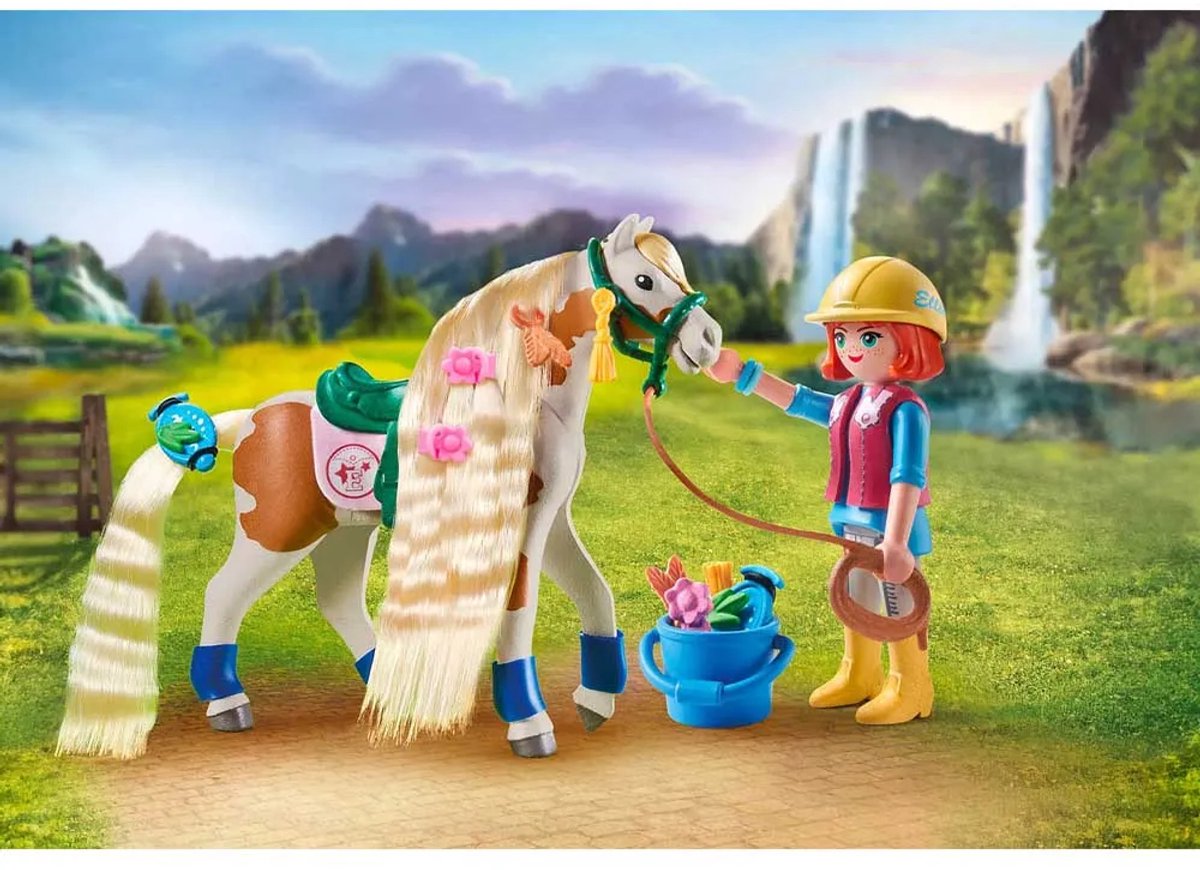 PLAYMOBIL Horses of Waterfall Ellie met paard - 71639 — afbeelding 14
