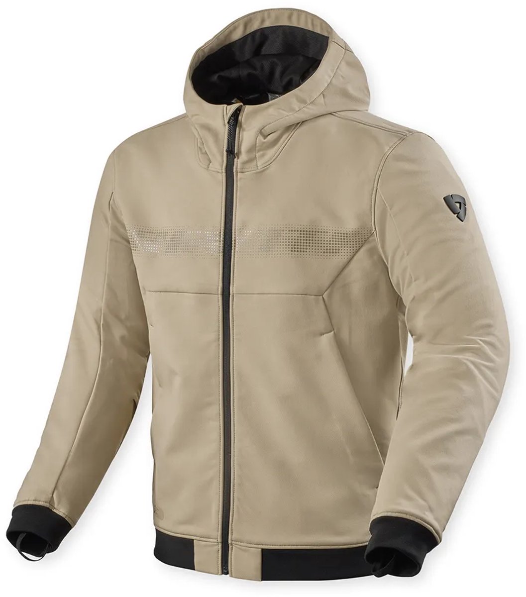 REV’IT! Parabolica 2 Sand Sand Motorhoodie - Maat M - Jas – foto 5