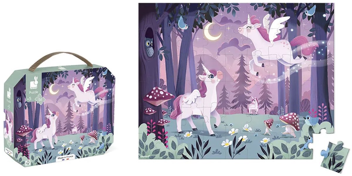 Janod - Puzzel - Unicorn — afbeelding 4