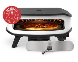 Cozze 17 Pizzaoven met roterende steen en deur