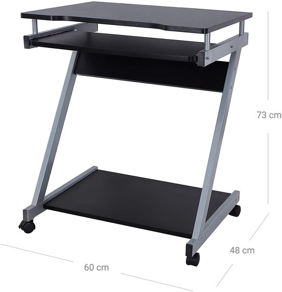 table à manger Adam, Greige/Chêne Artisan, 60 x 50.4 cm extensible, Vicco