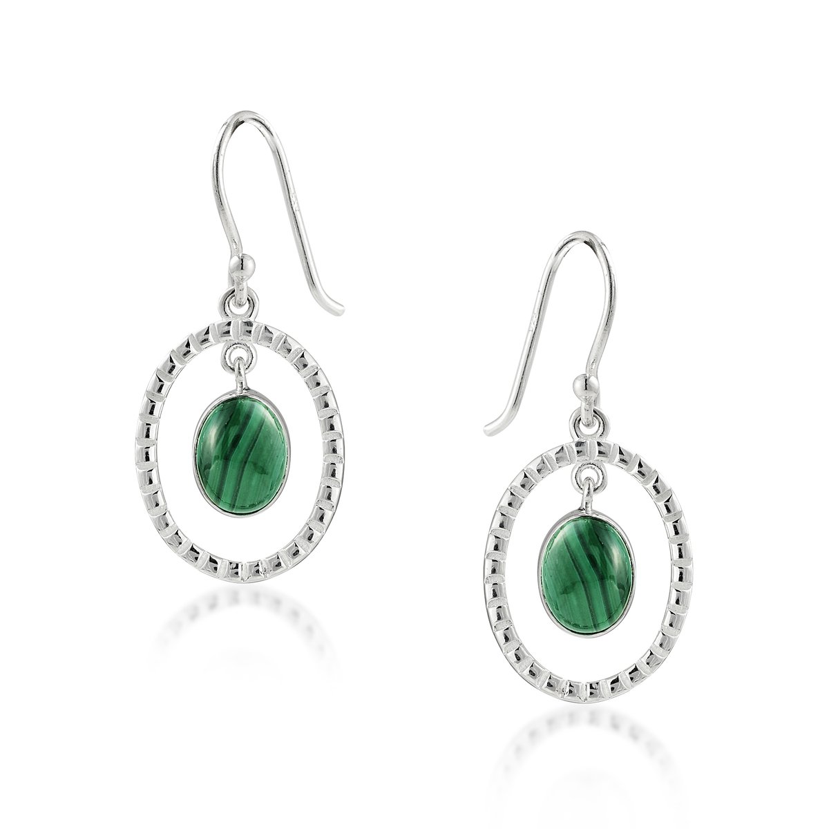 SilverGems Zilveren oorhangers met druppelvormige Carneool edelstenen