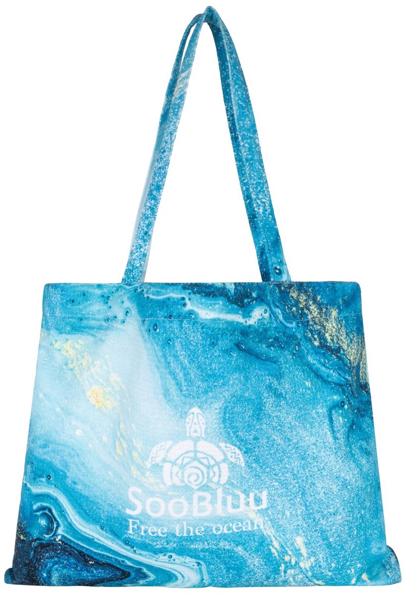 SooBluu strandtas, duurzaam en lichtgewicht van recycled plastic (rPET)- OCEAN