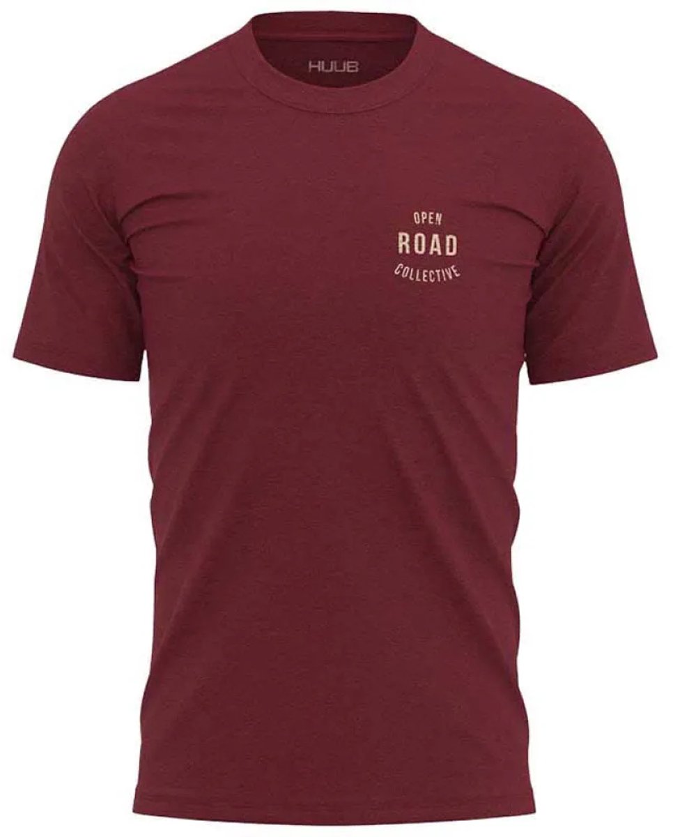 Huub Orc Pushing Watts T-shirt Met Korte Mouwen Man Maroon