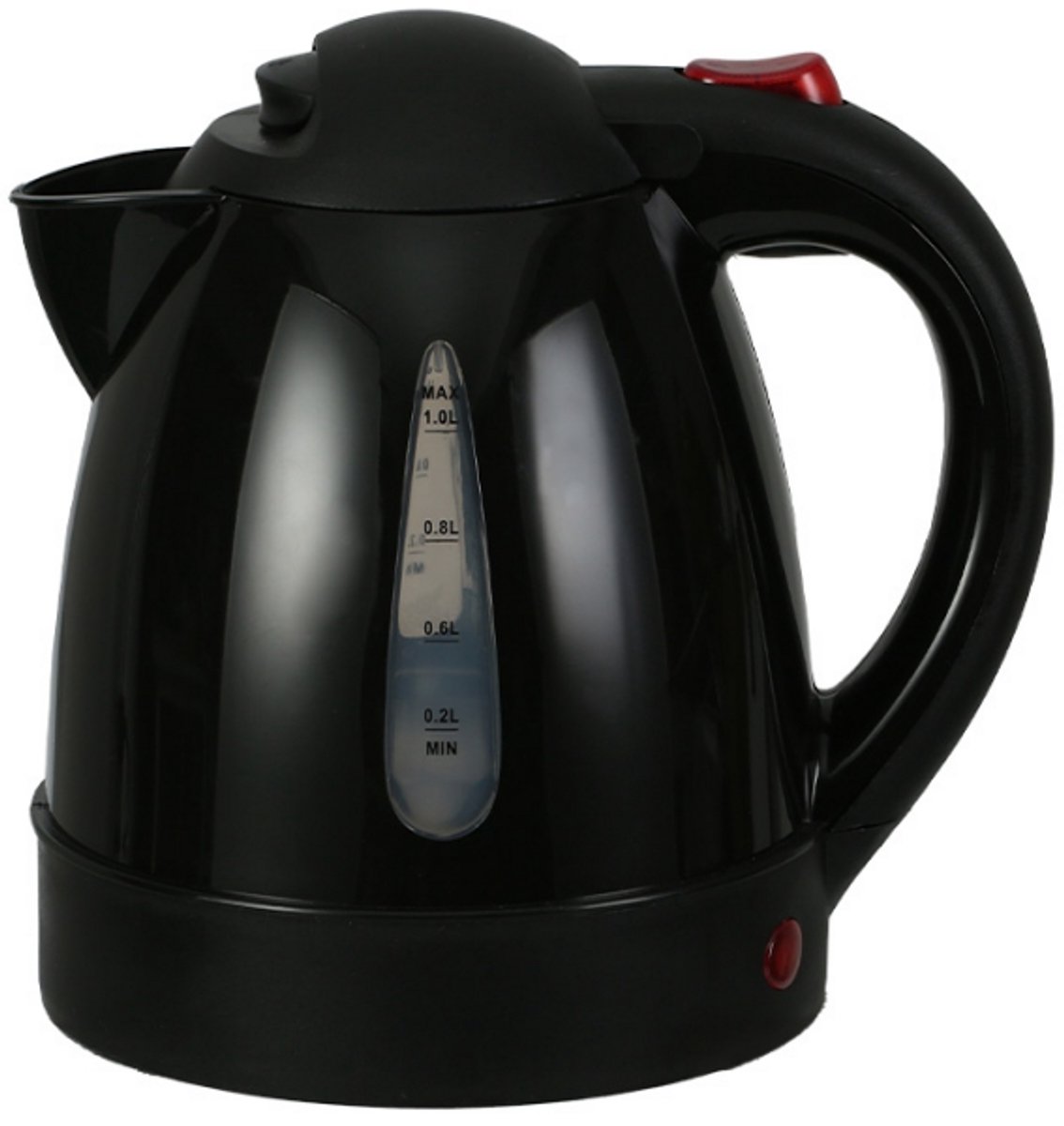 Elektrische waterkoker 150W 1L Zwarte Road Warmwaterboiler RVS Voering Automatische uitschakeling Theeketel Auto Sigarettenaansteker 12V voor Sedans SUV's