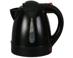 Elektrische waterkoker 150W 1L Zwarte Road Warmwaterboiler RVS Voering Automatische uitschakeling Theeketel Auto Sigarettenaansteker 12V voor Sedans SUV's