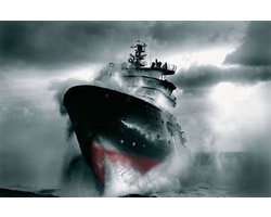 poster PGM Philip Plisson - Sauvetage en mer 70 x 50 cm