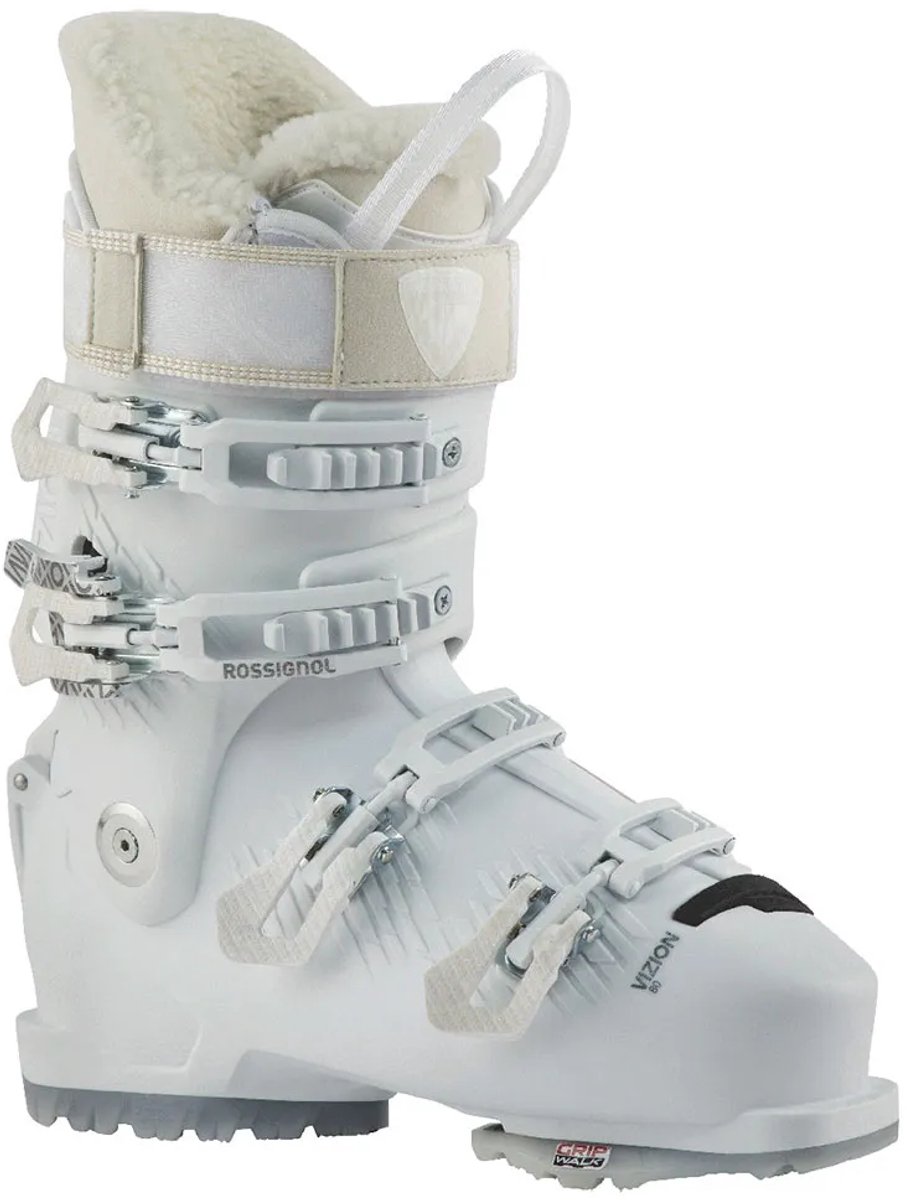 Rossignol Vizion 4b 80 W Gw Alpineskischoenen Voor Dames Wit 24.5 Vrouw