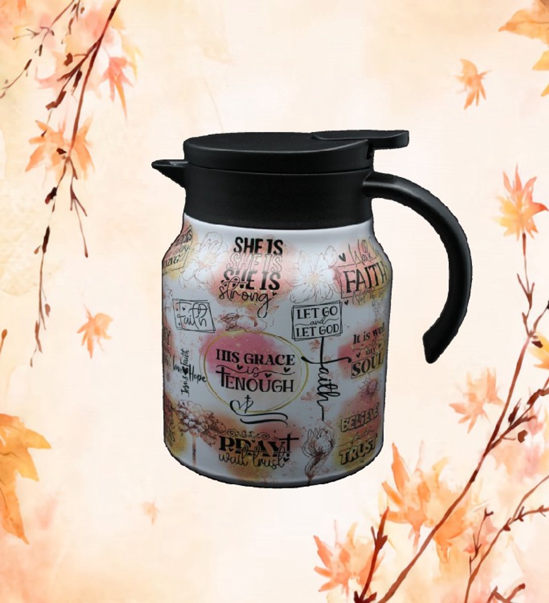 Theepot - thermos - theepot met filter - thermoskan - koffie - theekan
