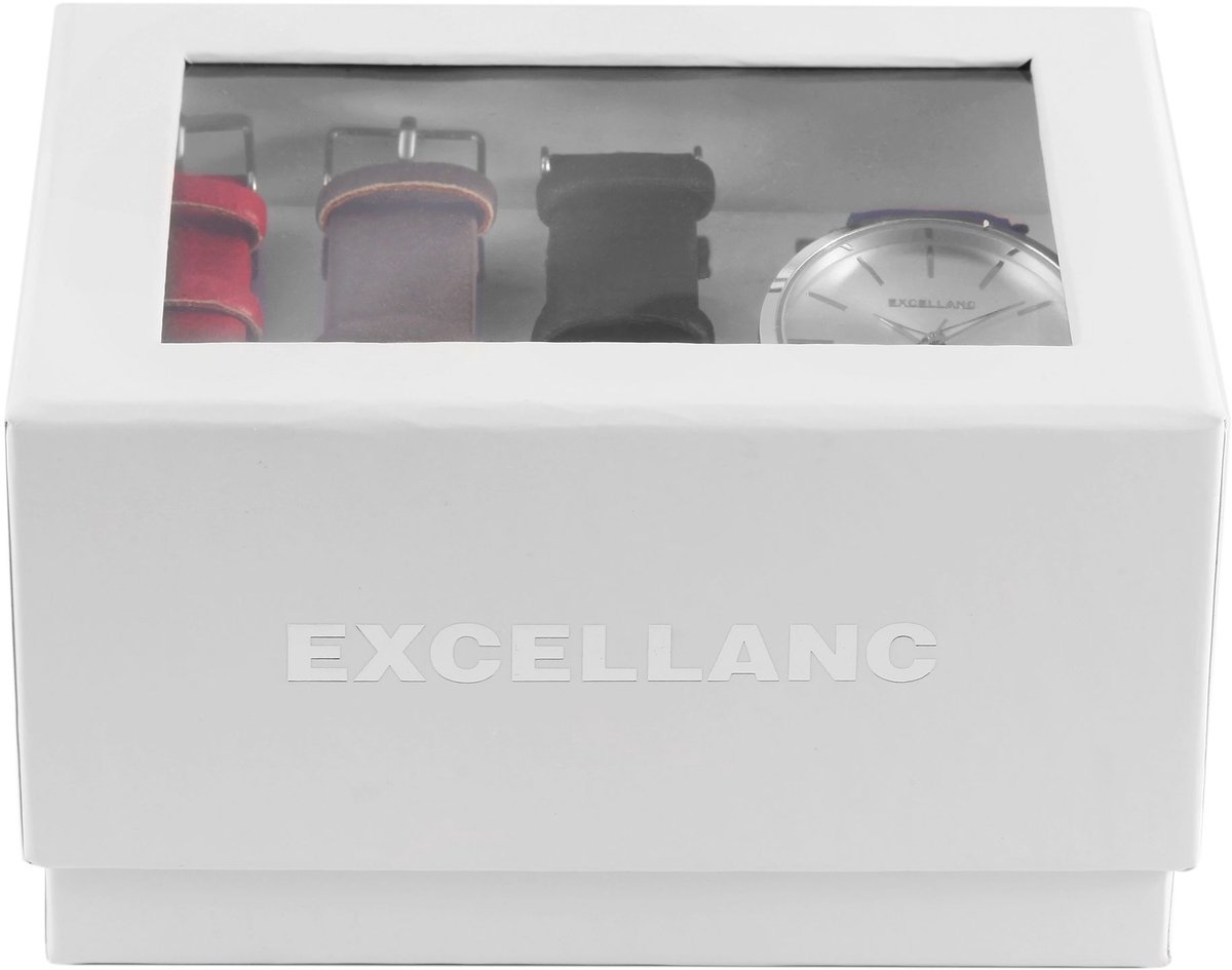 EXCELLANC Excellanc Dames Cadeauset 1900266 Excellanc geschenkset met dameshorloge en drie