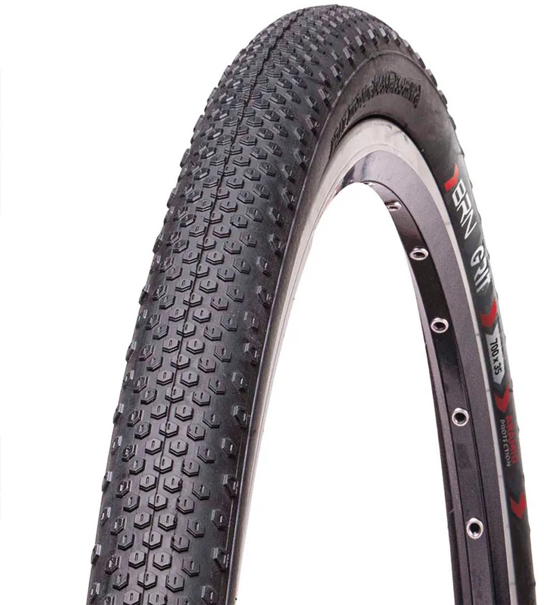 Brn Grit Aramid Protection 700 X 35 Stijve Gravelband Zilver 700 x 35