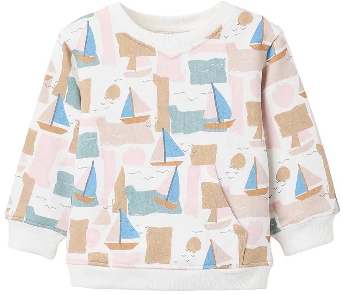 Zippy 3107018701 Sweatshirt Wit 9-12 Months Jongen