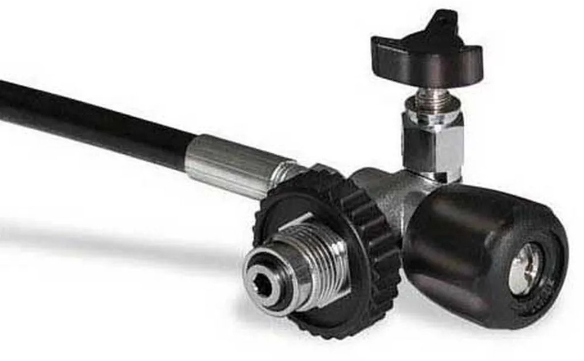 Coltri Din 200 Vulling Met Spoeling Voor Mch13/16 Compressorventiel Zwart