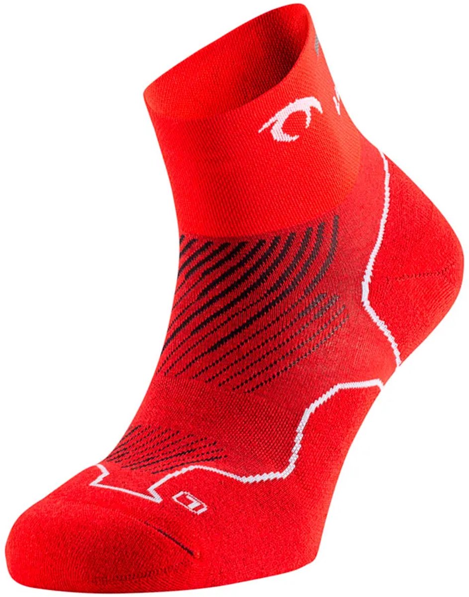 Lurbel Distance Three Korte Sokken Rood EU 42-44