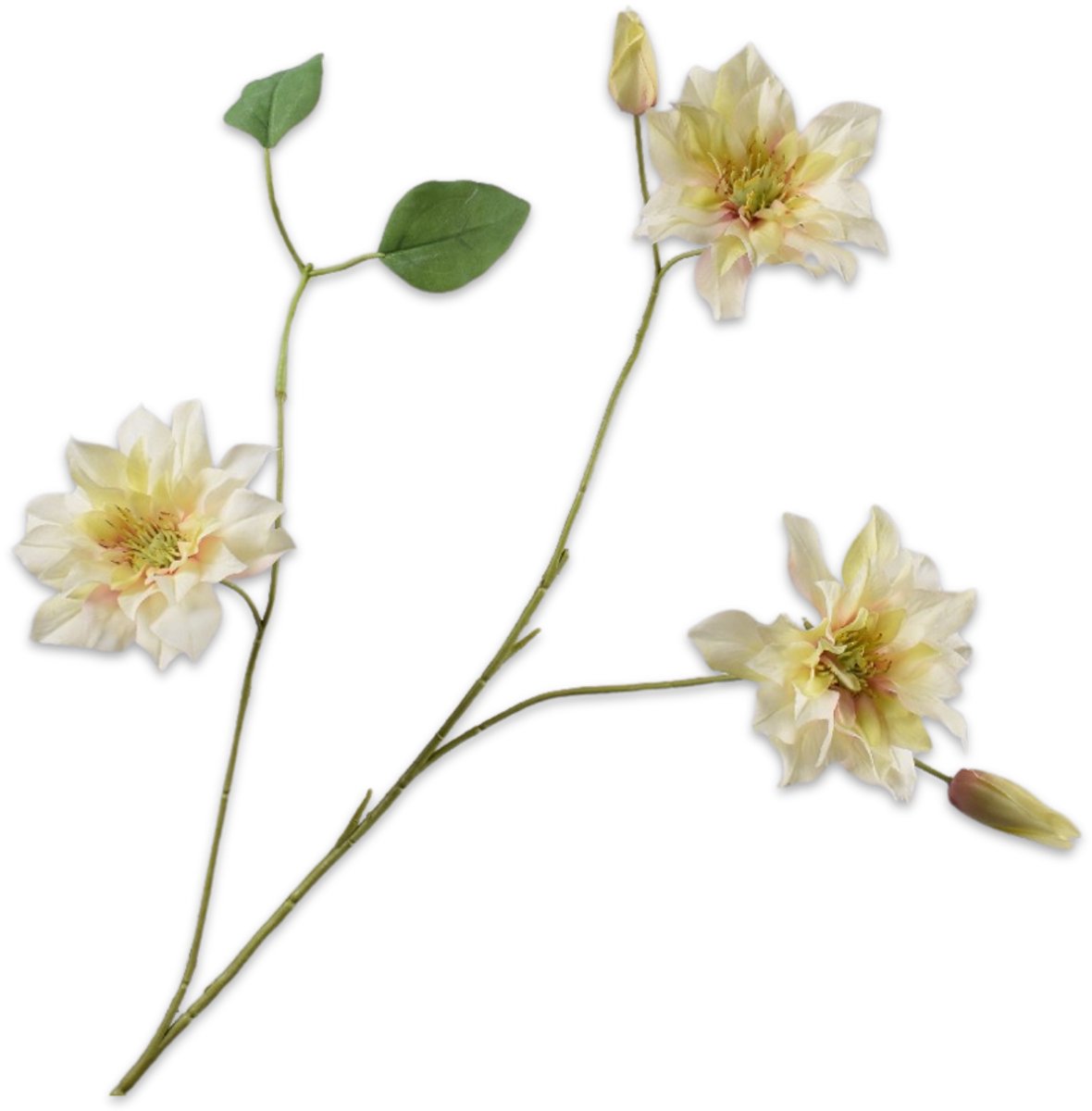 Silk-ka Kunstbloem - geel - H98 cm